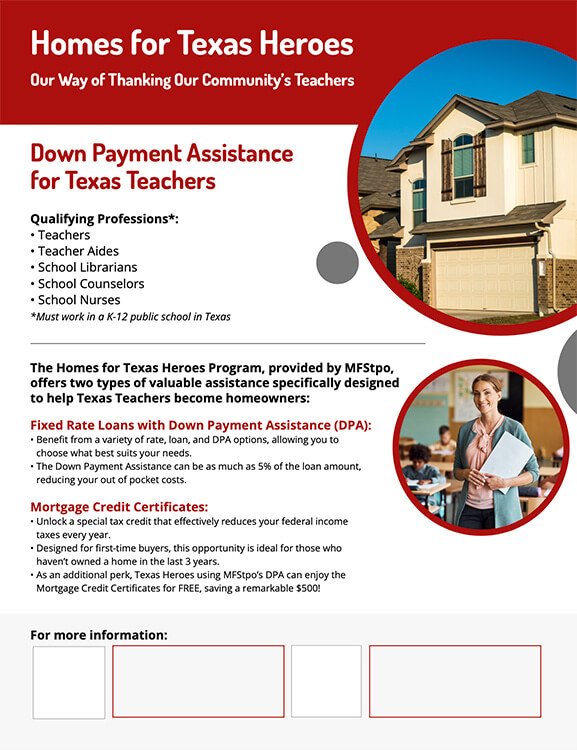 Homes for Texas Heros: Teachers (2 Fields)